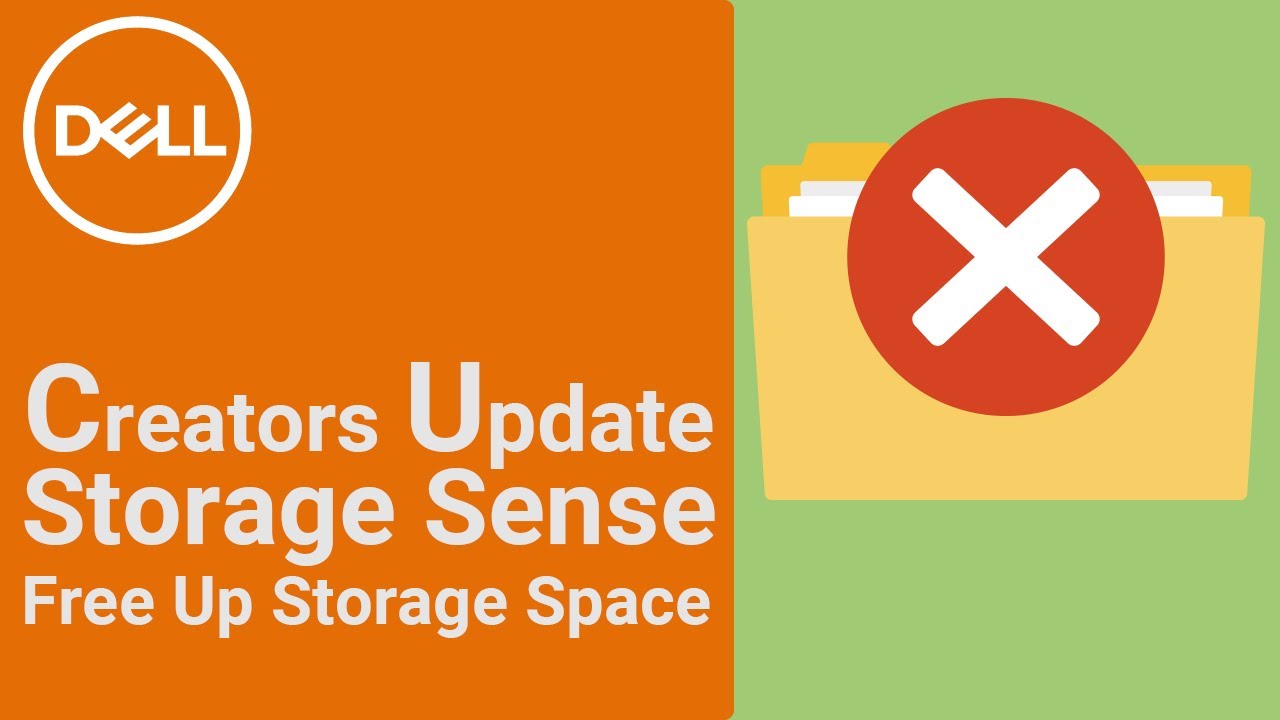 ⁣How to Use Storage Sense on Windows 10 Creators Update (Official Dell Tech Support)