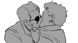 I don't miss you at all [ Good Omens | rough animatic ]