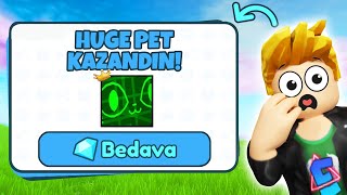 Bedava Huge Pet Alma Taktiği Gerçek Roblox Pet Simulator X