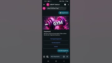 RCS Business Messaging – Fitnesscenter-Demo | Verträge, Angebote & Events im Chat