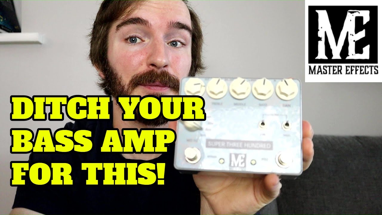 LEGENDARY Bass Tone in a Box! - Master Effects Super 300 Bass