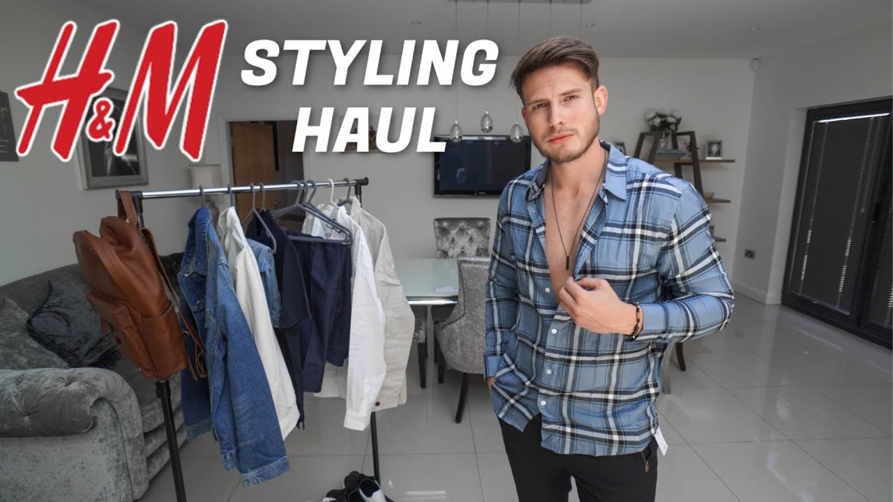 H&M STYLING HAUL | Men's Fashion Idea's For Summer 2020 - YouTube