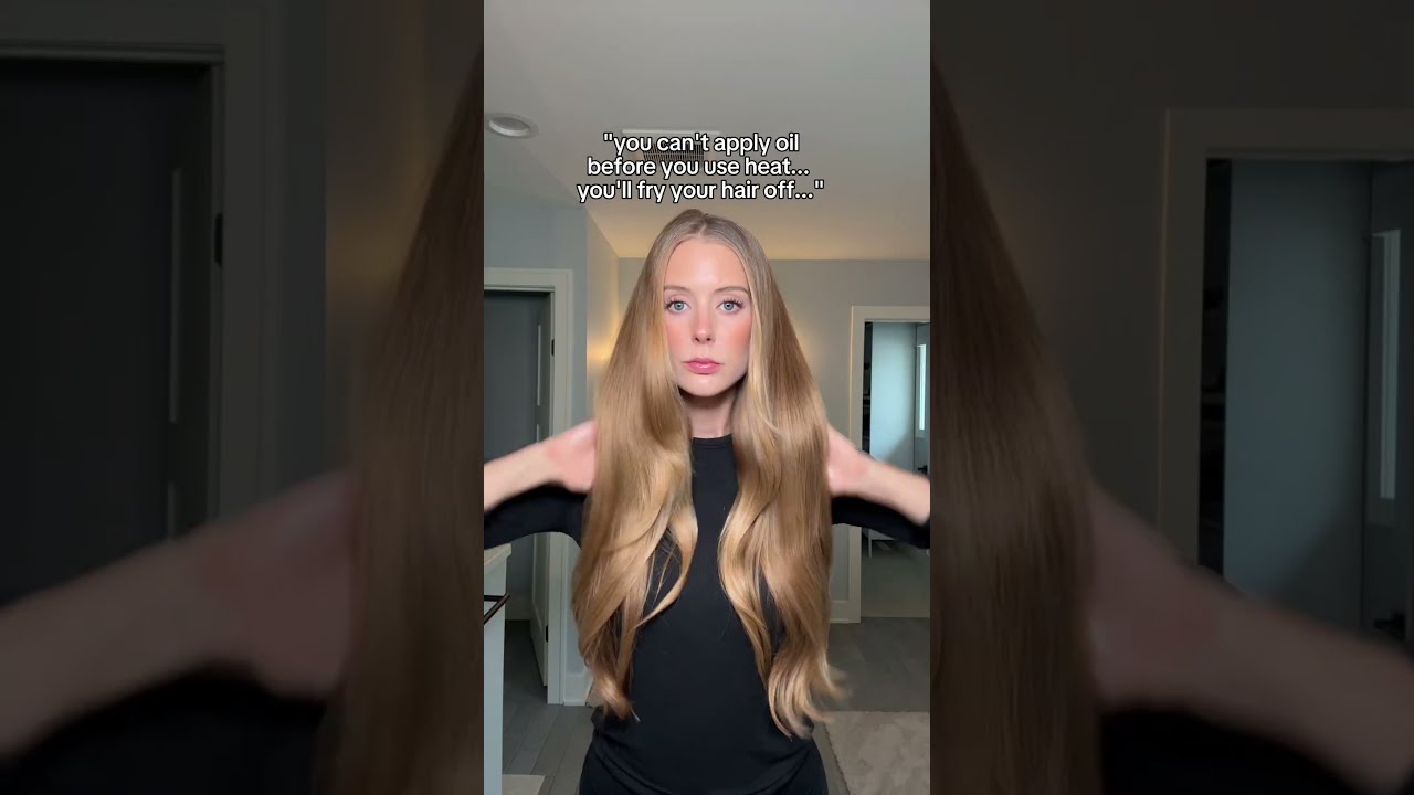 Does Applying Hair Oil Before Using Heat Fry Your 