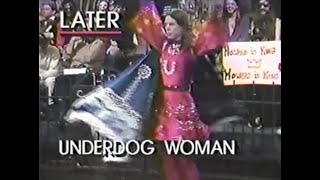 Underdog Woman's First Appearance on The Howard Stern Channel 9 Show (1991)