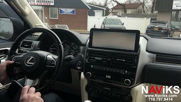2022 - 2023 Lexus GX HDMI Video Interface Add Front Cam, Smartphone Mirroring, Trailer Cam
