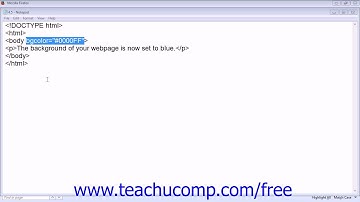 HTML5 and CSS3 Tutorial Changing a Page