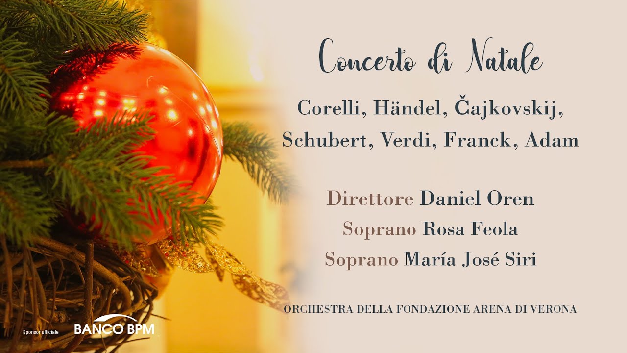 Concerto di Natale - Corelli, Händel, Čajkovskij, Schubert, Verdi, Franck, Adam