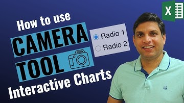 Interactive Charts in Excel | Camera Tool | Option Buttons | Choose Function