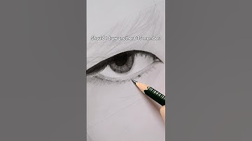 Drawing Taehyung’s Eye 🔥#BTS #Shorts