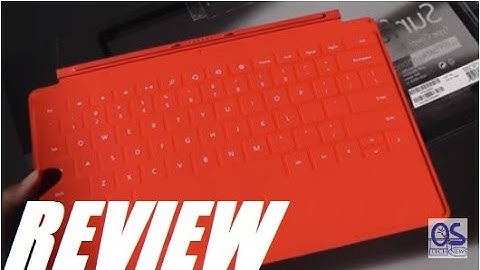 REVIEW: Microsoft Surface Touch Cover Keyboard