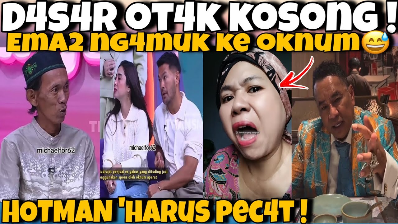 D4SAR 0T4K K0S0NG‼️EMA2 NG4MUK KE OKNUM ! TIM HOTMAN FARIS SUDAH KETEMU SUDRAJAT jos !