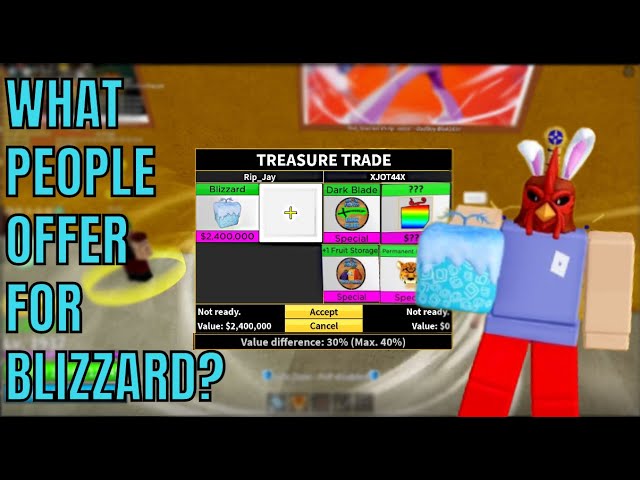 Trading] 🌨️Blox fruit What people trade for Blizzard