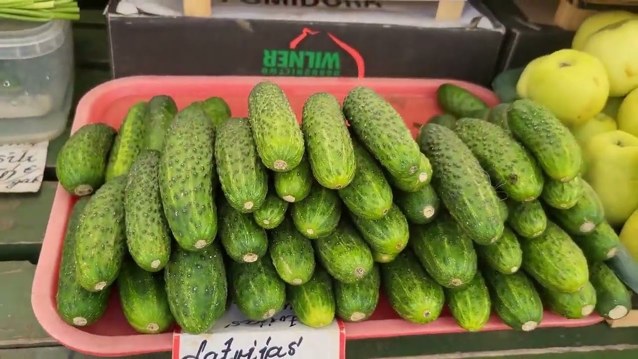 Цены на овощи и фрукты  Рижский Центральный рынок  Латвия 2025 г  ИСПРАВЛЕНО