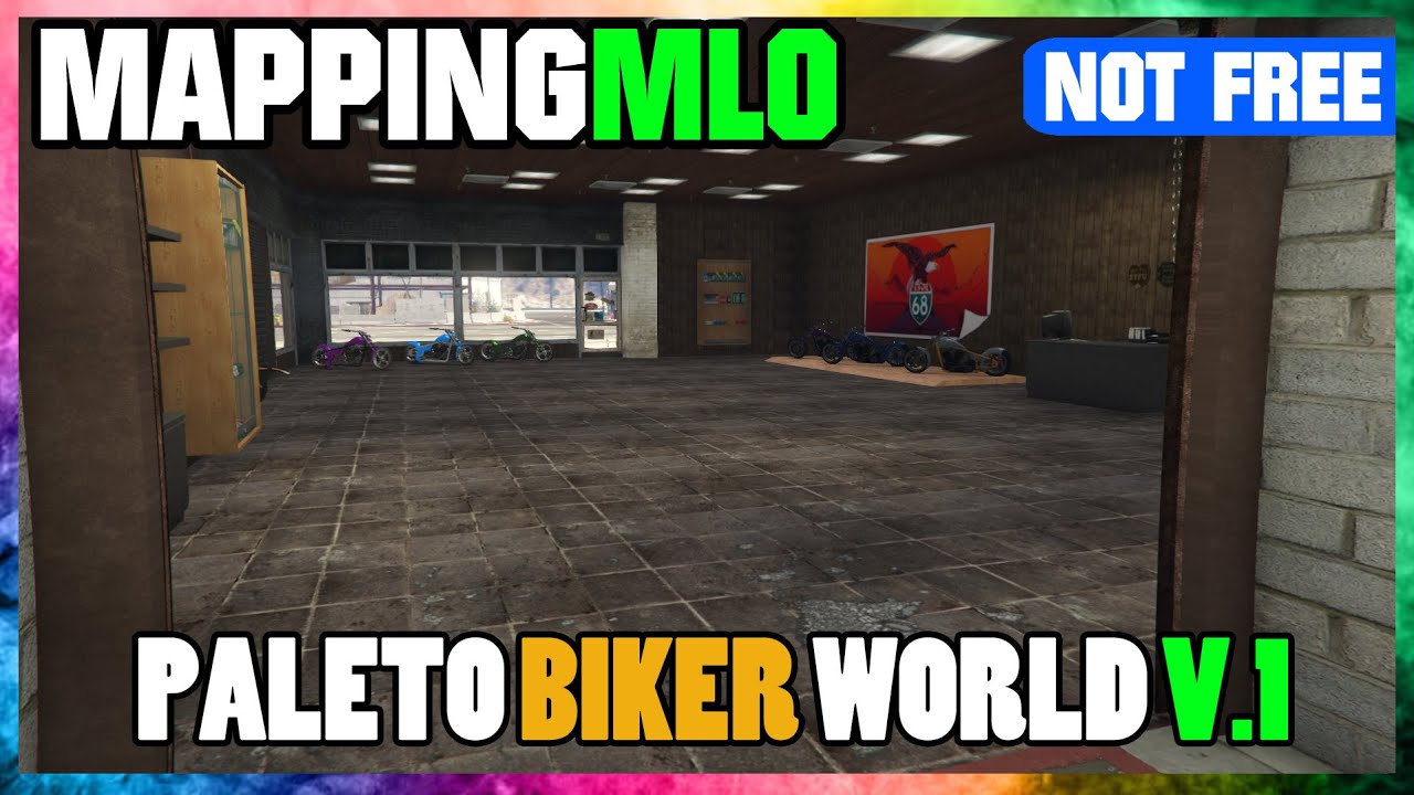 Patoche Mlo Paleto Biker World V1 Tuto Logo Youtube