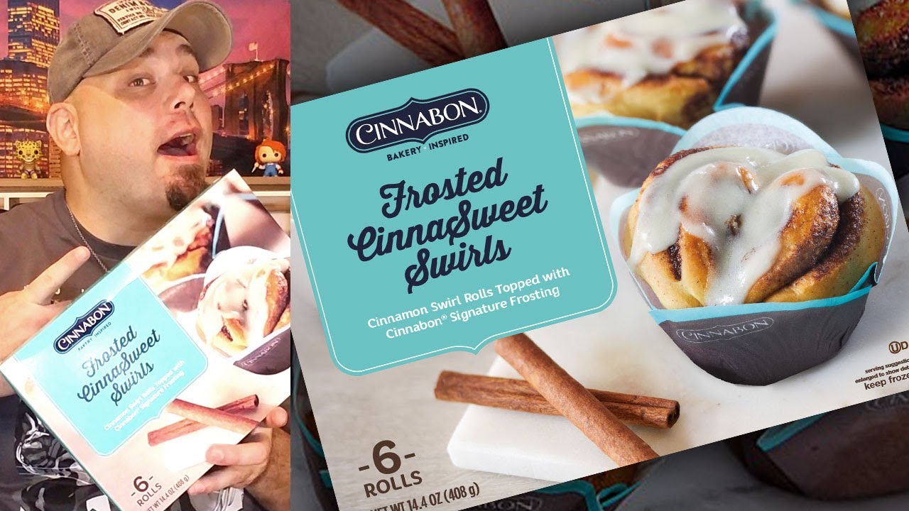 Cinnabon Frosted CinnaSweet Swirls YouTube