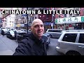 Walking Chinatown And Little Italy in Manhattan NYC