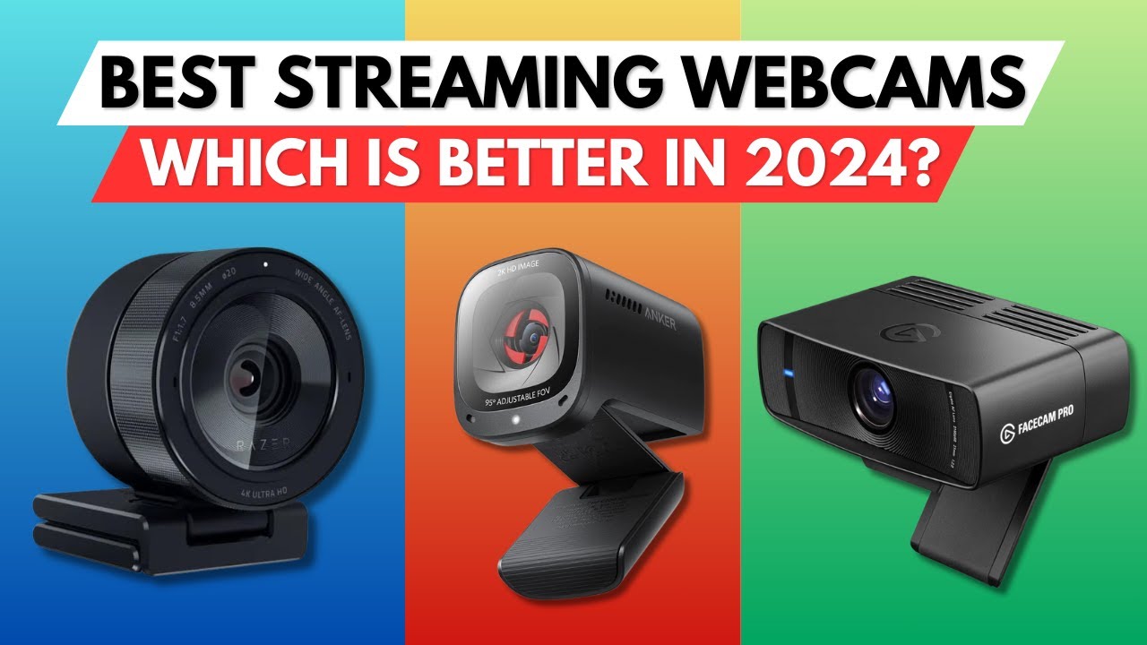 Best Webcams (2024): 4K, Pan-Tilt-Zoom & More