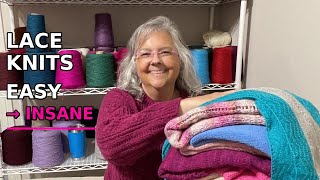 Lace Knitting: Easy to Insane | I’ve Knit Every Pattern!