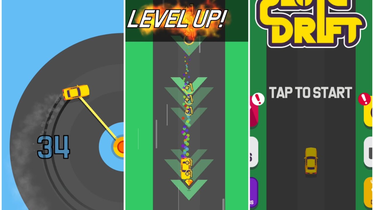 Sling drift game playing YouTube