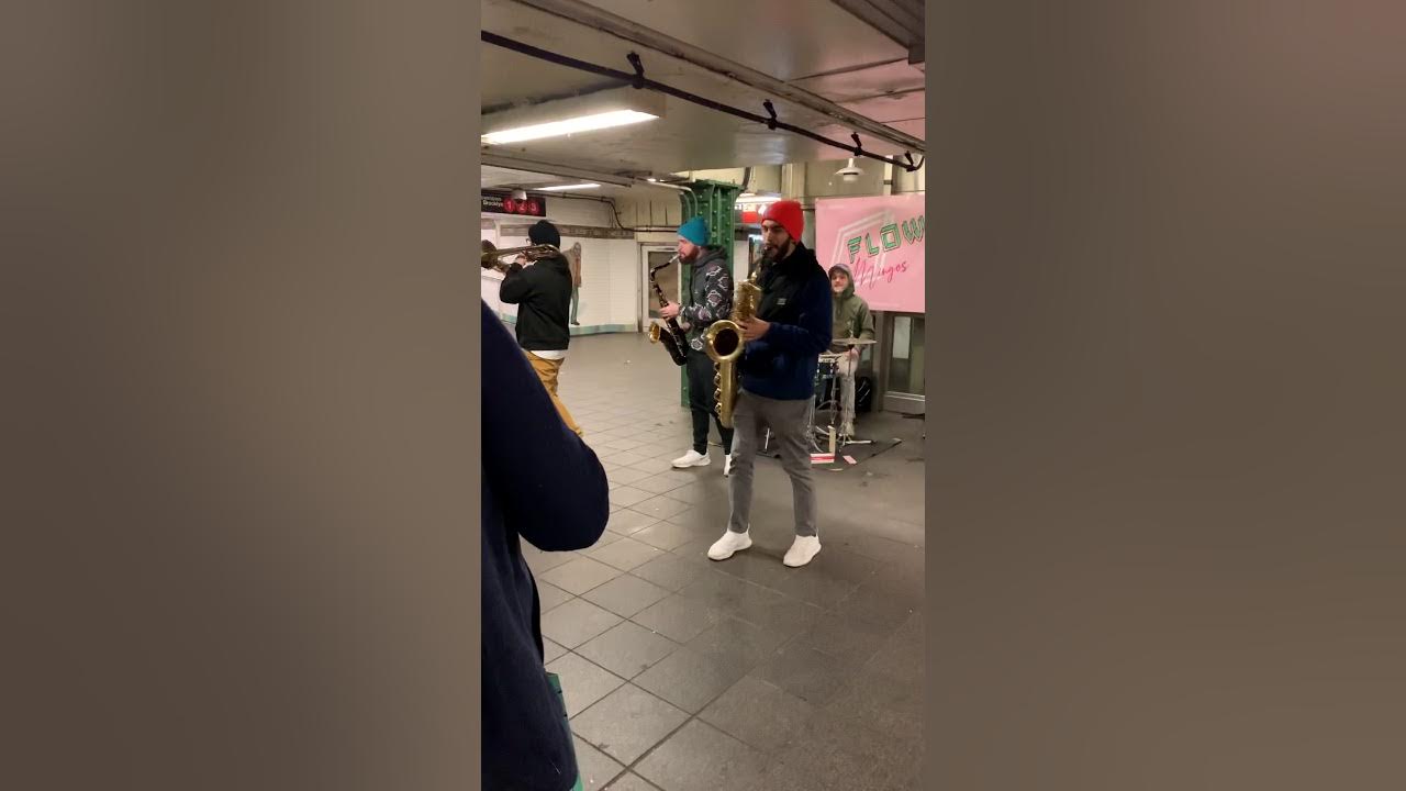 NEW YORK SUBWAY BAND AMAZING SAXOPHONE FLOW MINGOS YouTube
