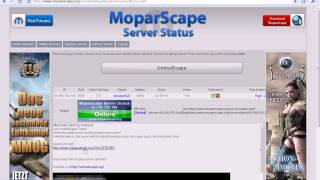 How to play MoparScape Servers