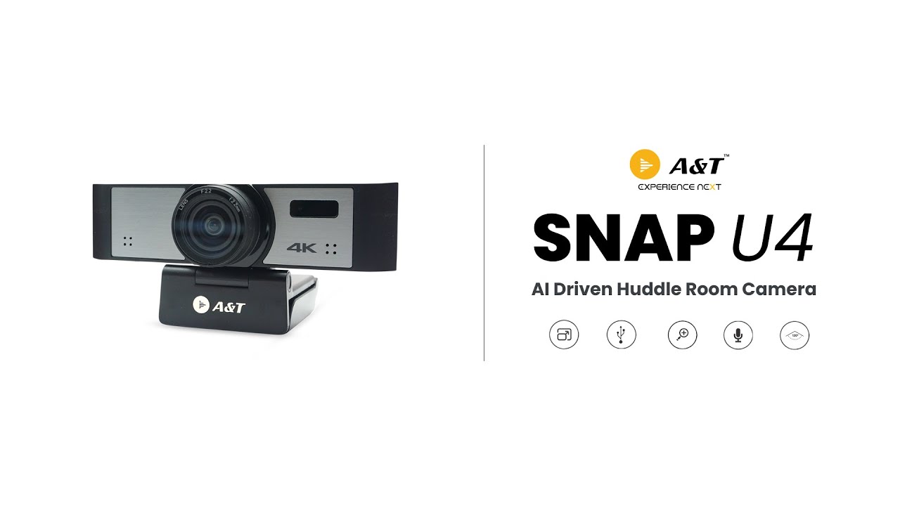 Snap U4 in action | Auto framing for meetings & Hybrid meetings | Web Camera