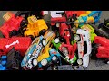 ASMR toy car || racing cars, trucks, fire trucks, helicopters, bulldozers