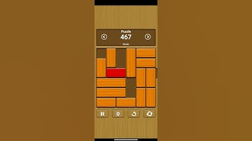 Unblock Me - Relax Mode - Starter // Puzzle 467 #shorts