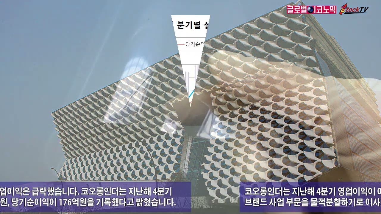 동영상] 코오롱인더, 어닝쇼크·물적분할에 주가 급락 - 글로벌이코노믹