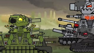 Кв-44М против ратте черный,вк-44 безумный - мультики про танки