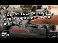 The last Tucker automobile engine runs for the first time!