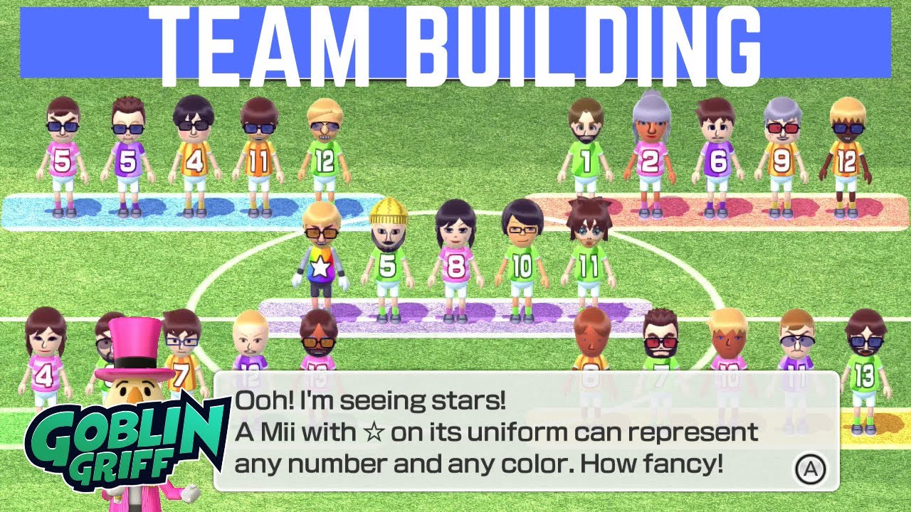 Wii Party U | Team Building | Goblin Griff vs Anne vs Merrick vs Cristina