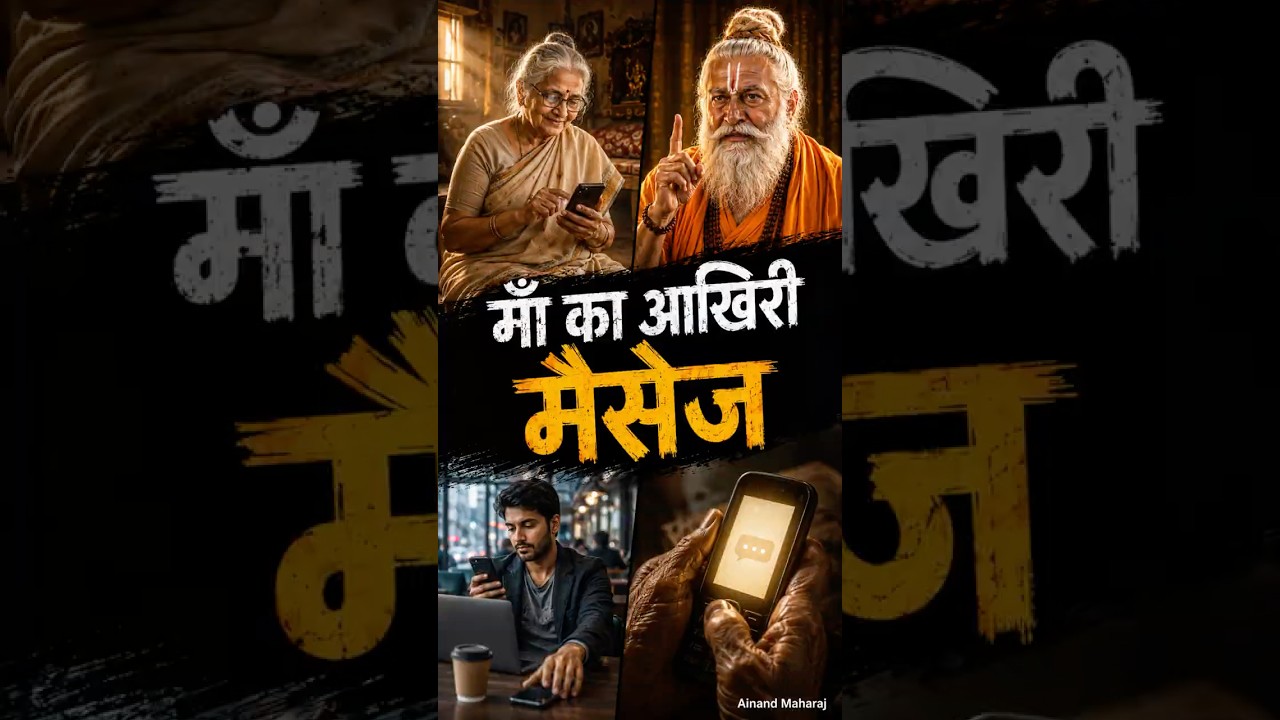माँ का आखिरी संदेश — बेटे ने जवाब नहीं दिया — परिवार के मूल्य प्रवचन