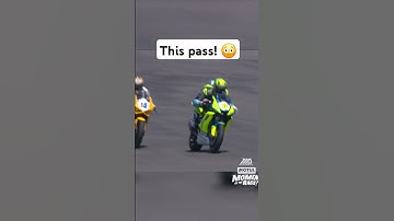 Thumbnail of CRAZY PASS in the last lap! 🤯 PJ Jacobsen passes Mathew Scholtz at Laguna Seca #motorcycle