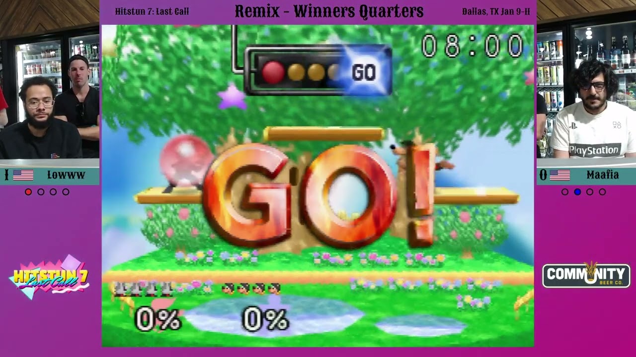 Hitstun 7 - Lowww (Sheik, Wolf) vs. Maafia (Dark Samus, Banjo