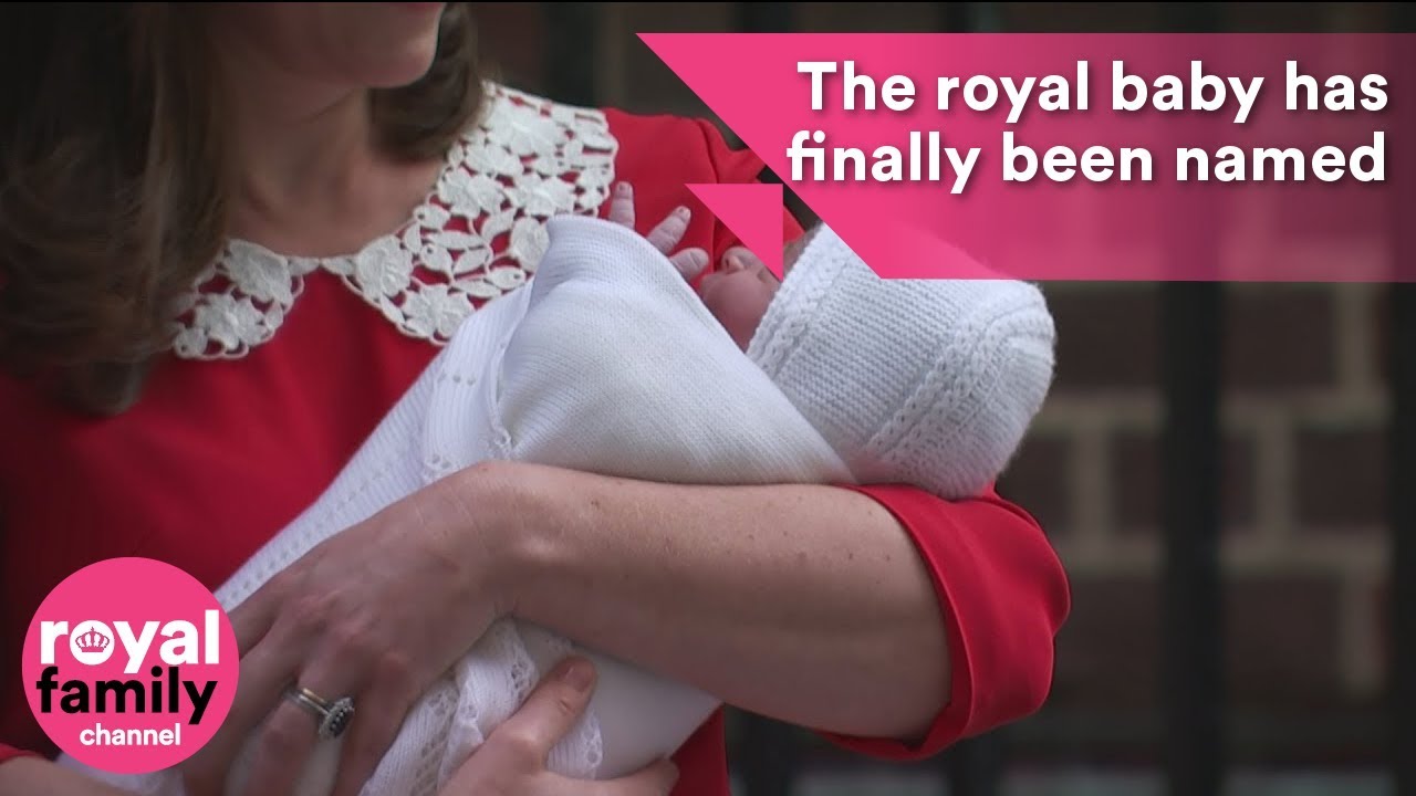 Prince Louis: The Royal Baby name has been revealed! - YouTube
