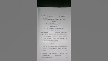 MSO-001.                                    june 2023                             Question paper