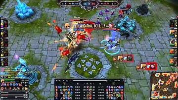 TSM Bjergsen   Amazing Azir Pentakill after a Quadra