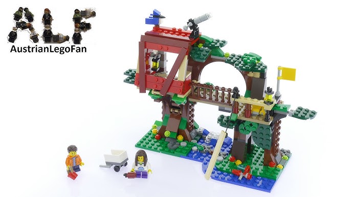 Lego Creator 31053 Treehouse Model 2of3 - Lego Speed Build Review - YouTube