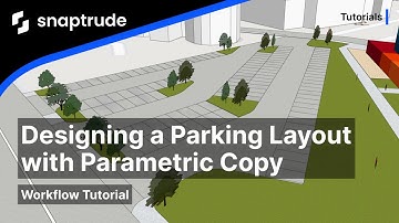 Designing a Parking Layout with Parametric Copy