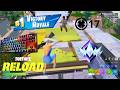 Fortnite Reload ASMR | High Kill Solo Ranked Win Full Gameplay (Keyboard &amp; Mouse)