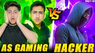 As Gaming Vs Hacker 😨 1 Vs 1 Best Clash Squad Match Who Will Win - Garena Free Fire