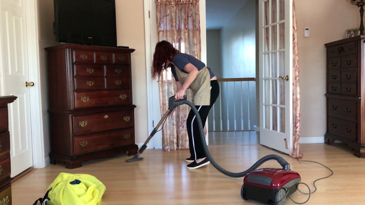 vacuuming YouTube
