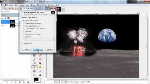 Clone in Gimp 2.8 - mini-lesson