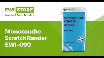 EWI-090 Monocouche Scratch Render ➜ Product Highlights