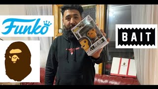 BABY MILO BAIT X BAPE FUNKO POP UNBOXING AND REVIEW !