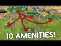 10 Amenities is why The Colosseum is a GOATED Wonder - Civ 6 Hungary