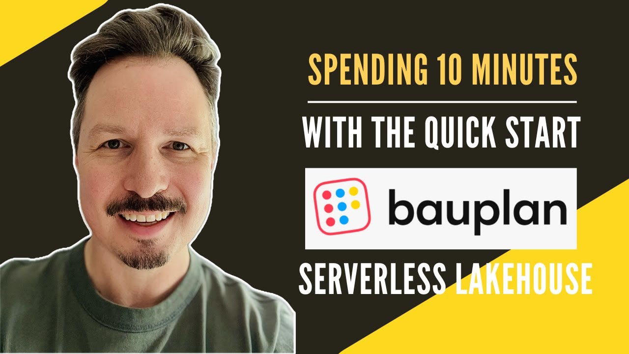 Spending 10 Minutes with Bauplan - A Serverless Data Lakehouse! - YouTube