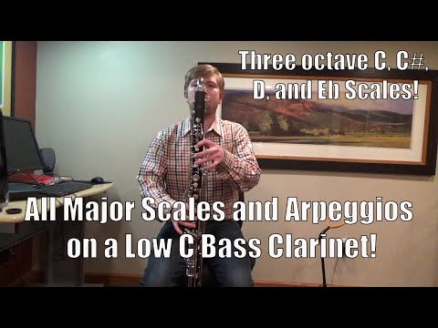 all-major-scales-and-arpeggios-on-a-low-c-bass-clarinet!