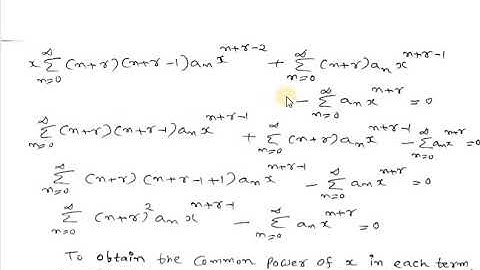 Power Series Frobenius method case two by Assistant Professor Dilip Udhani